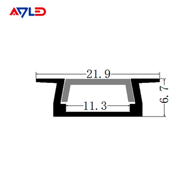 11mm pcs borad 15.8*6.7mm Led Strip Light Aluminum Profile การติดตั้งง่าย Led อลูมิเนียม