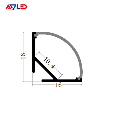 LED อลูมิเนียมช่องสําหรับ Strips ไฟ 10.4MM Slim Linear LED เทป อลูมิเนียมโปรไฟล์