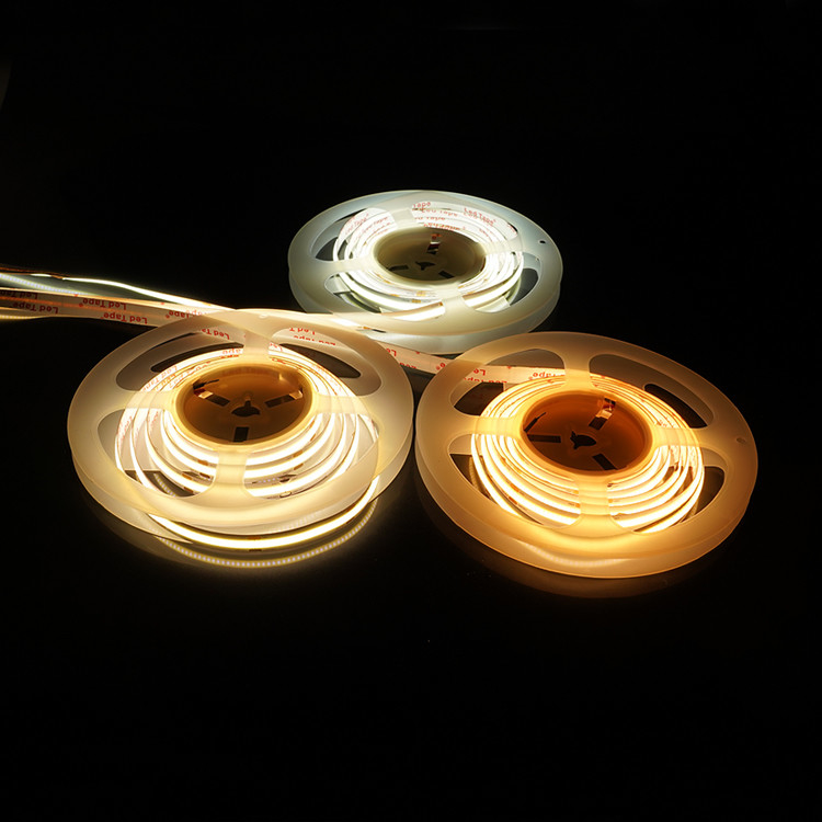 ความหนาแน่นสูง 336 LEDs / M โฟกเซบิล COB LED Strip Light ((Chip-On-Board) Light สําหรับกระเป๋าสตางค์, แสงชั้น