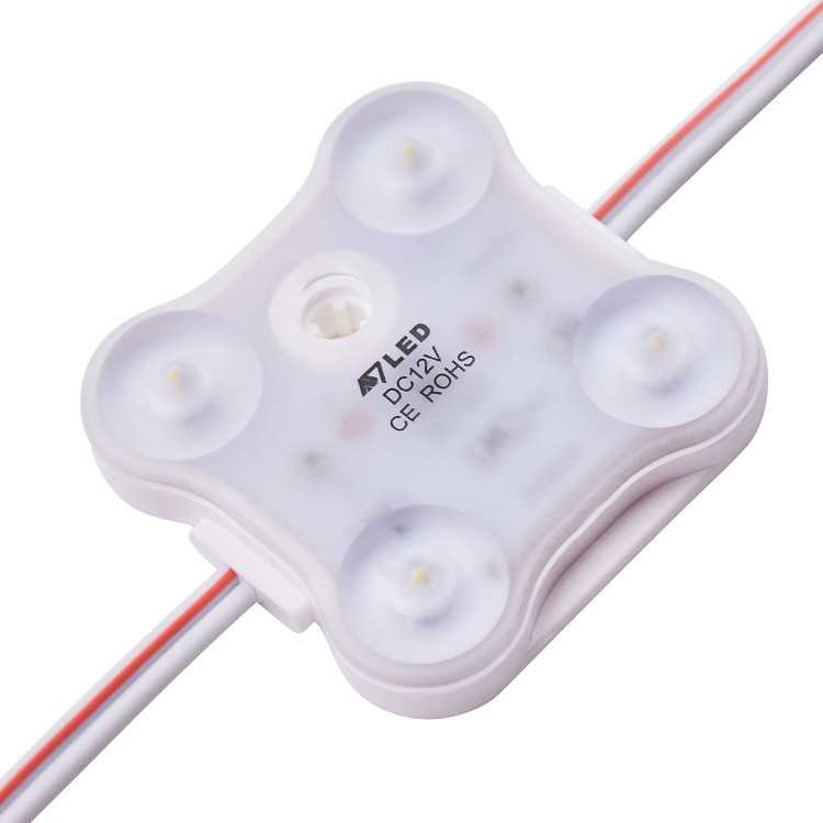 3000/4000/6500K DC12V 1.8W 4 Leds Module ดีที่สุดสําหรับกล่องความลึก 80-200 มม ป้าย