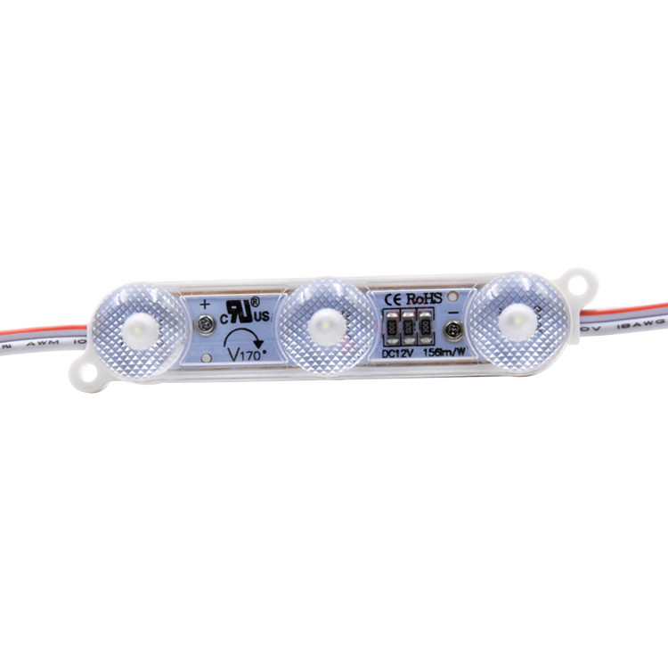 1.08W ประสิทธิภาพสูงที่ใช้พลังงานโดย SMD2835 3 LEDs โมดูลสําหรับป้ายกล่อง