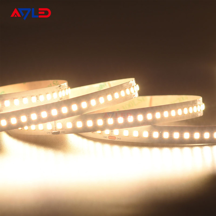 DC12V 24v 2835 LED Strip 180 LED/m หลอด LED สายยืดหยุ่น 5m / Roll