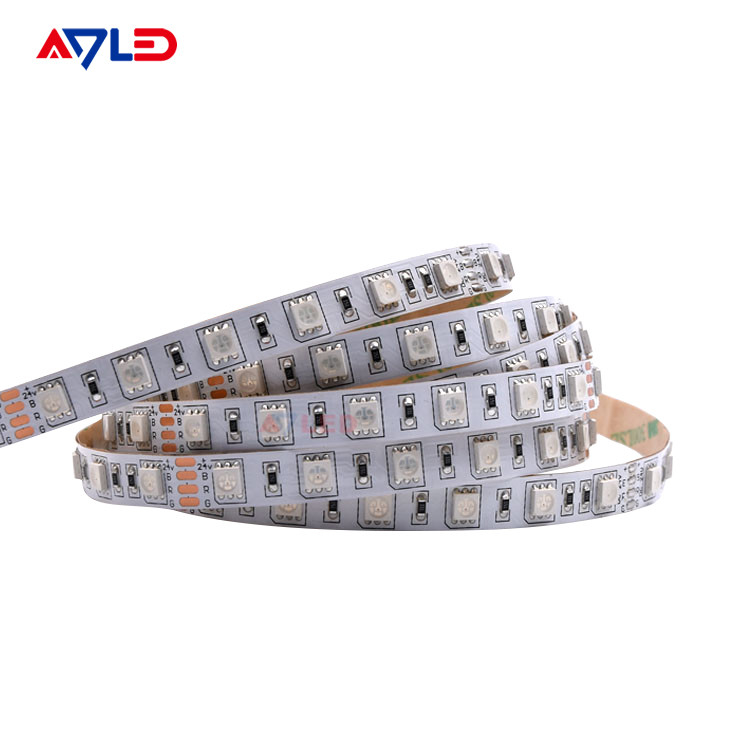 RGB SMD5050 Led Strip Light RGB LED Tape 60leds/M สําหรับตกแต่งบ้าน