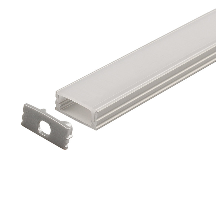 1706 LED อลูมิเนียม Extrusion Profile สําหรับ LED Strip เหมาะสําหรับภายในหรือภายนอก