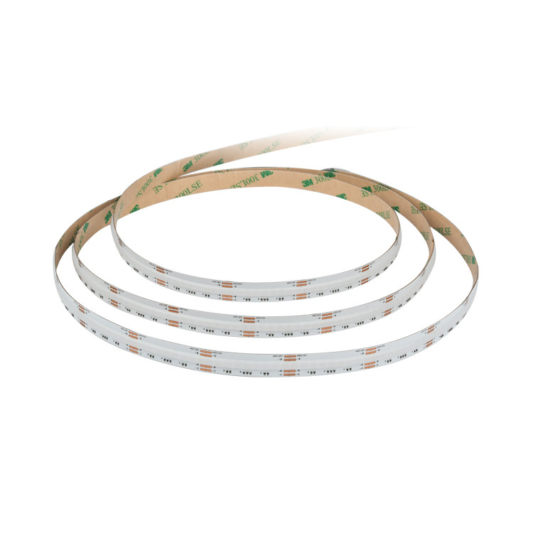 COB LED Strip 12V 810LEDs / m ความหนาแน่นสูง Soft Flexible COB RGB เทป LED Light