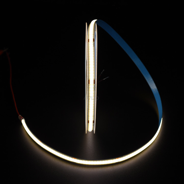 320 LED สายไฟ LED สายไฟ LED แบบยืดหยุ่น COB ใน 3000K / 4000K / 6500K CE และ RoHS รับรอง 24V / 12V