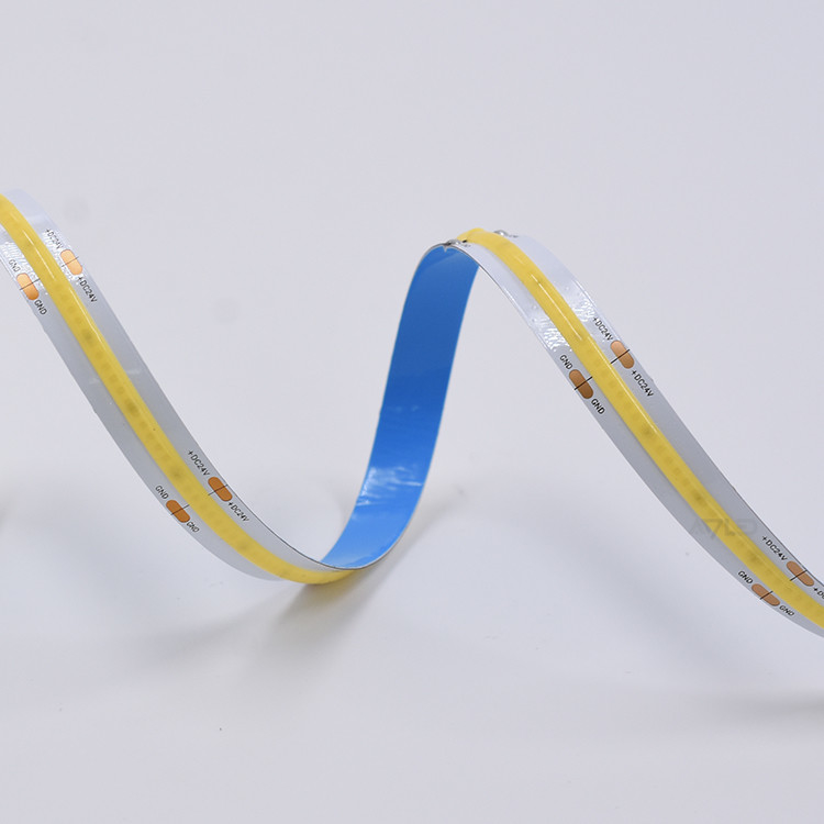 แสงสว่าง 16.4ft/5m 3000K สีขาวอบอุ่น 504 LEDs / M COB LED Strip Light สําหรับโครงการแสง