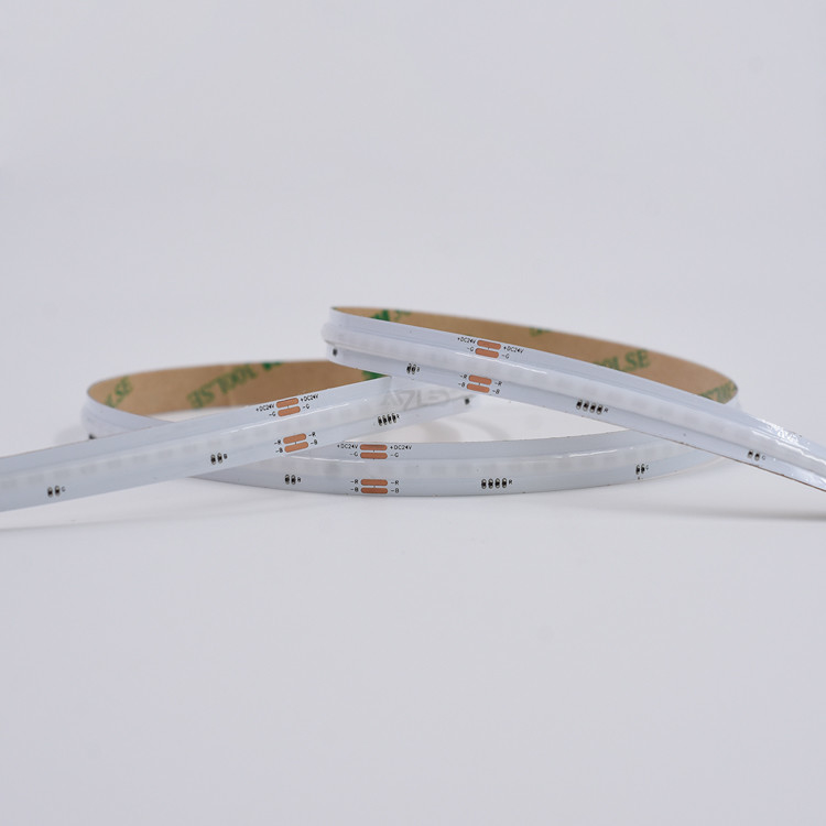 RGB Cob Led Strip 24V 630 LEDs / m ชิปบนบอร์ด ความหนาแน่นสูง Cob Strip Light