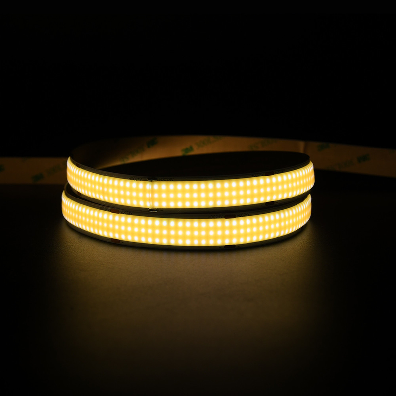 สหรัฐอเมริกา ไฟมั่นคง แอมซิง โฟกเซบิล COB 960 ไฟ LED ไฟ 5M / รอลล์ 6000k 24V การตกแต่งเพดาน