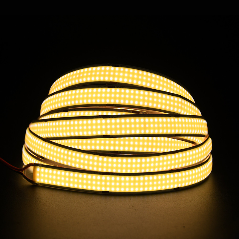 การรับประกัน 3 ปี IP20/ip65 กันน้ํา โคบ โมฟท์ ไฟขาว 2700K 960LEDs ต่อเมตร 15mm pcs borad