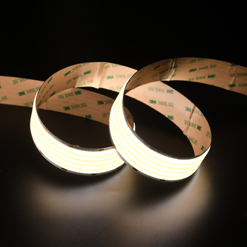 ADLED 30MM pcb board 1600leds เทป LED แบบยืดหยุ่น DC24V สาย COB 90 CRI แบบยืดหยุ่นแบบเดียวกัน 40w / M