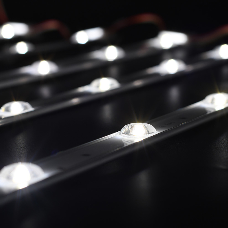 UL CE ROHS ได้รับการอนุมัติความยาวที่กำหนดเอง 24v 12LEDs/m การสะท้อนกระจายแถบ led ที่ปรับแต่งผู้ผลิตเน้น backlit