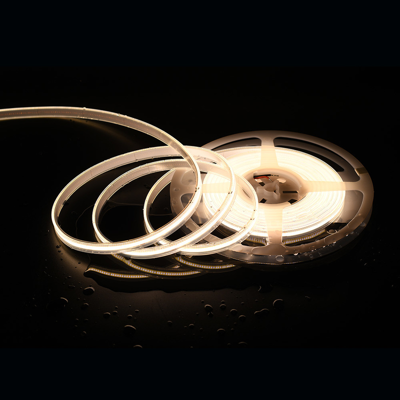 COB DC24V แสง LED แผ่นยืดหยุ่น 480leds / m รีล To รีล สีขาว อุณหภูมิ IP20 เรตพร้อมการรับประกัน 3 ปี