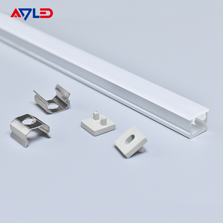 0606 โปรไฟล์ LED อลูมิเนียม โปรไฟล์ LED สเตรป ช่องแหล่งแหล่งแหล่งออกของเครื่องกระจายแสงสําหรับสเตรป LED