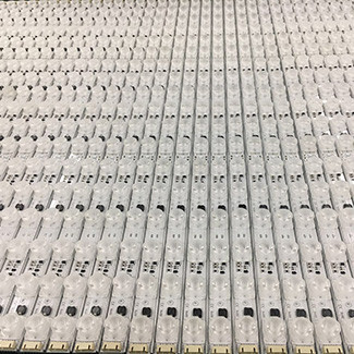 1818 SMD LED Light Bar Module ขอบพลังงานสูง Lit 24V IP67 สำหรับกล่องไฟโฆษณา